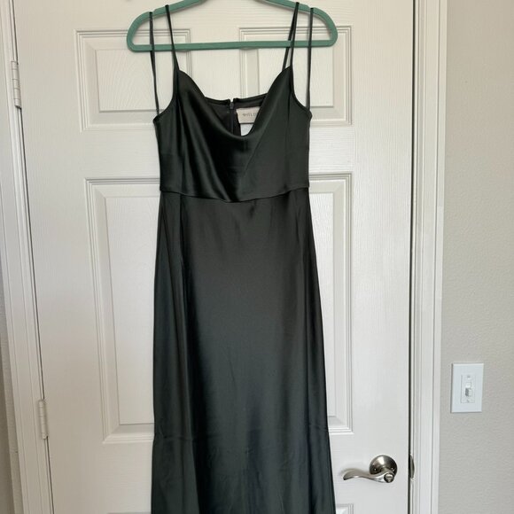 BHLDN Dresses & Skirts - Satin Maxi Dress